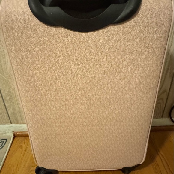 Michael Kors Small Signature Logo Suitcase in LT Powder Blush - Picture 6 of 12